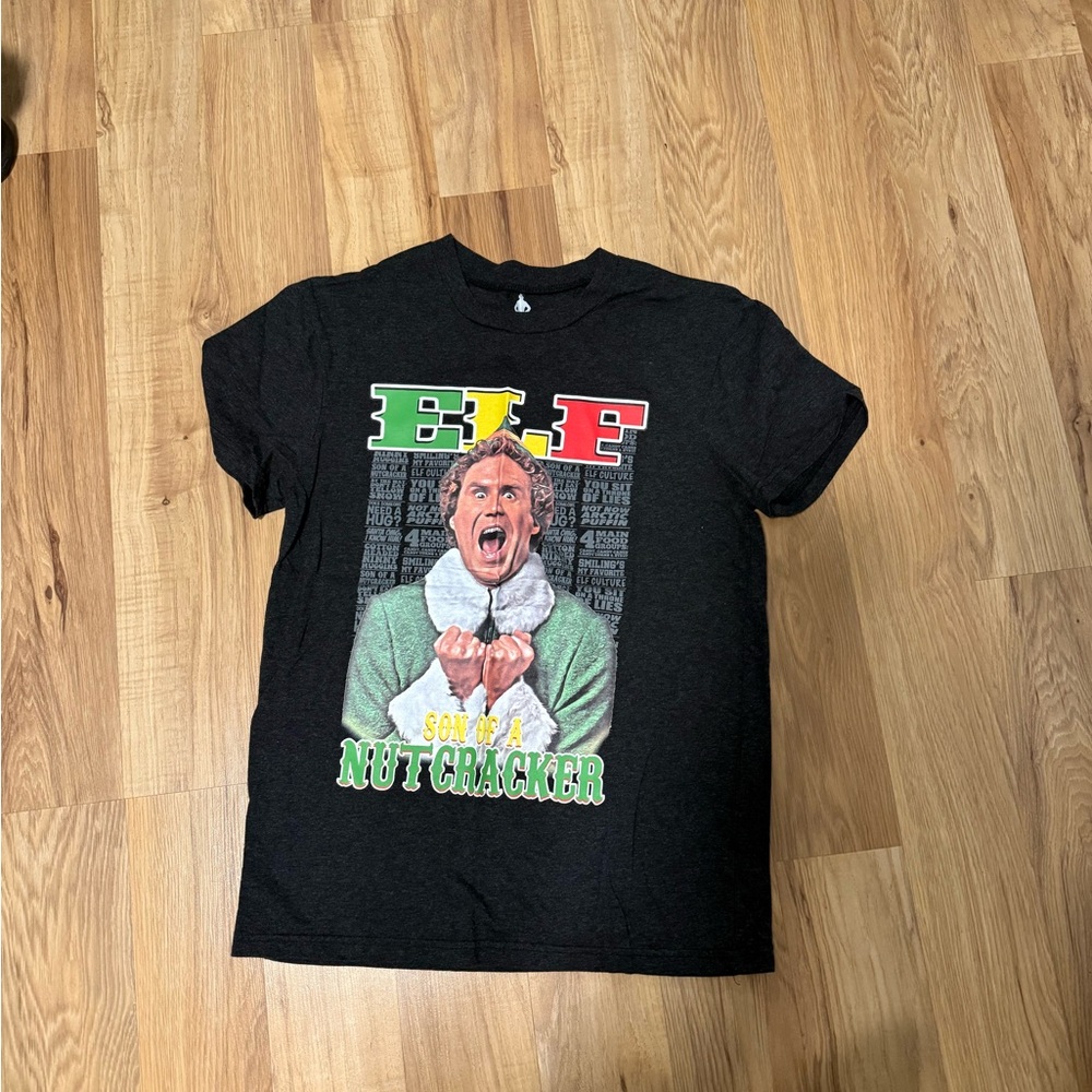 10 Items for $20: ELF Dark Gray Graphic Tee